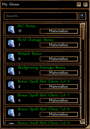 The gem pool, with Materialize