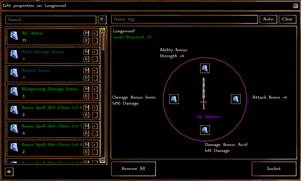 The socket window